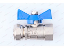 Кран шаровый  TIM / FRAP под обжим  16* 1/2