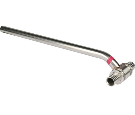 Т-образная труба из нержавеющей стали 16-2,2 х 25 см н H-T1616-25 TIM