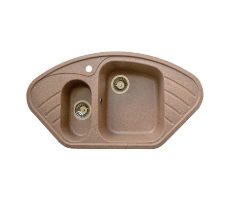 Мойка керамогранитная 32 песок+блестки Granmill