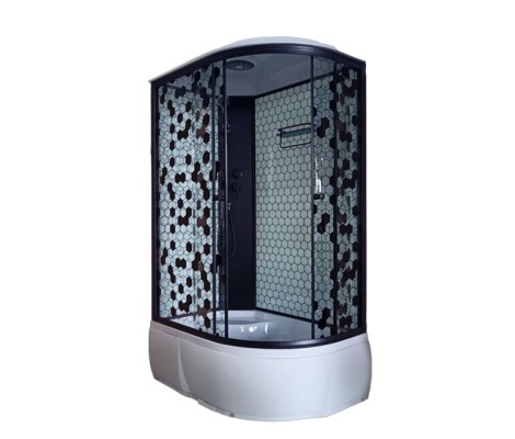 Душевая кабина 64 L 120*80*215 высокий поддон Дана