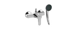 Смеситель для душа, из АБС пластика хром Brimix