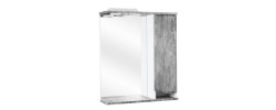 Шкаф-Зеркало Валенсия 608/с - грей Flamenco 