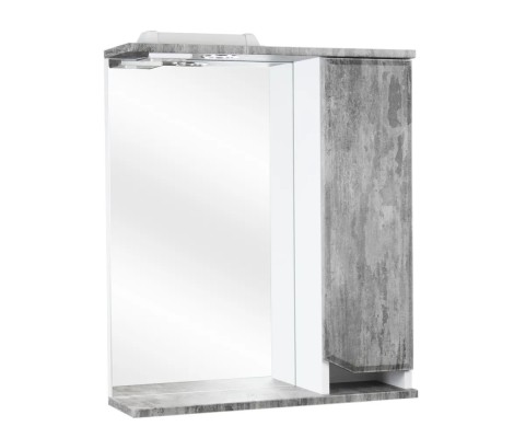 Шкаф-Зеркало Валенсия 608/с - грей Flamenco 