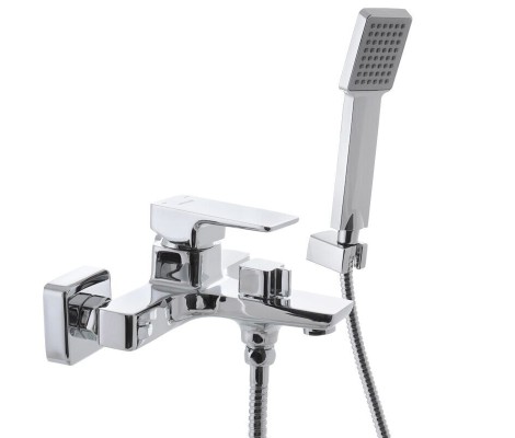 Смеситель для ванны Kvadro 009 &Oslash;35 Euro короткий Mixxus Premium