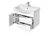 Тумба подвесная 65, Беверли 65 Белый глянец под умывальник Беверли 65 Aquaton