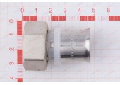 Соединитель пресс с накидной гайкой 20*3/4