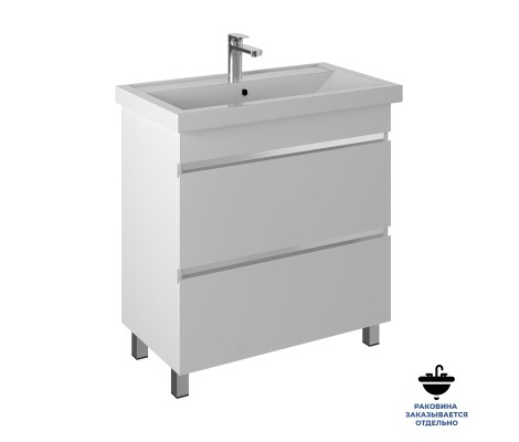 Тумба Элен классик из ДСП и МДФ т8-80 под умывальник Фостер Briz