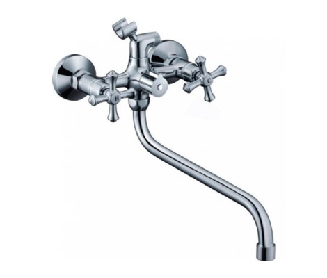 Смеситель для ванны G2246 хром длинный Gappo Смеситель для ванны G2246 хром длинный Gappo
