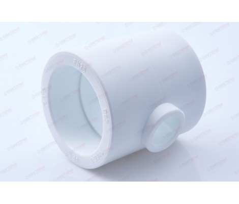 Тройник 63*25*63 белый RTP