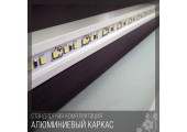 Зеркало 800х700 прямоугольное LED подсветкой 6500К 9,6 Вт/м с сенсорным выкл и универс.креплен КЗСК