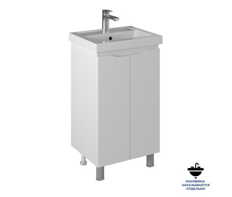 Тумба из ДСП и МДФ Мальта т2-50 под умывальник Фостер Briz