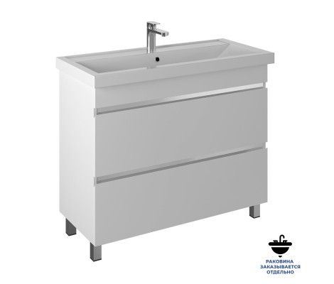 Тумба из ДСП и МДФ Элен классик т8-100 под умывальник Фостер Briz