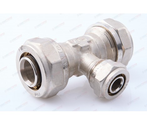 Тройник обжимной 32*20*32  Valtec