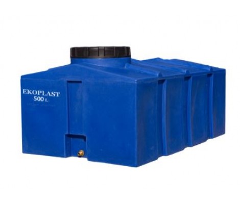 Емкость ЭКОПЛАСТ 500л прямоугольная Синяя ПБ 500 (в63*д130*ш80) Емкость ЭКОПЛАСТ 500л прямоугольная Синяя ПБ 500 (в63*д130*ш80)