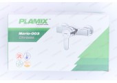 Смеситель для душевой кабины Mario-003 хром без шланга и лейки Ø40 Plamix Смеситель для душевой кабины Mario-003 хром без шланга и лейки Ø40 Plamix