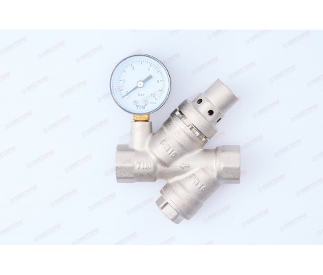 Редуктор давления с фильтром и манометром 1/2