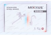 Смеситель для кухни SUS 011 В из нержавеющей стали SUS304 Mixxus