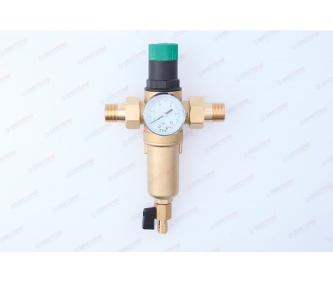 Фильтр-редуктор с манометром 3/4