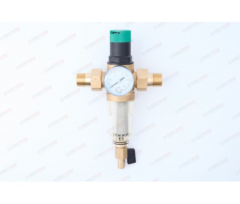 Фильтр-редуктор с манометром 3/4