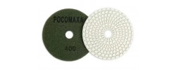 Круг алмазный гибкий шлифовальный d100 мм, зерно P400 (4шт/уп) Росомаха