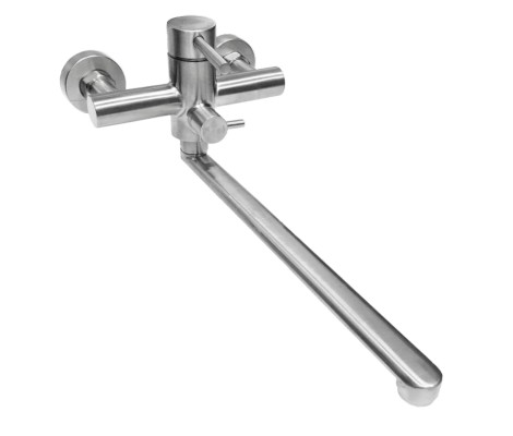 Смеситель для ванны SUS 006 &Oslash;40 длинный из нержавеющей стали SUS304 Mixxus 