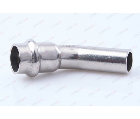 Угол пресс 45°х15 из нержавеющей стали однораструбный ZTI.558.001515 TIM