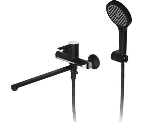 Смеситель для ванны G2203-6 черный Gappo Смеситель для ванны G2203-6 черный Gappo