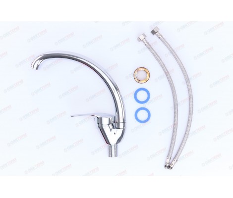 Смеситель для кухни Matrix 777 на гайке Armata