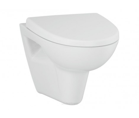 Унитаз подвесной Parva New Clean On дюро Litting белый, безободковый Cersanit Унитаз подвесной Parva New Clean On дюро Litting белый, безободковый Cersanit