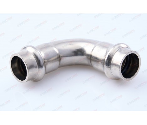 Угол пресс 90°х15 из нержавеющей стали двухраструбный ZTI.551.001515 TIM