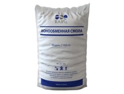 Засыпка - ионообменная смола 20 кг цена за кг Гейзер