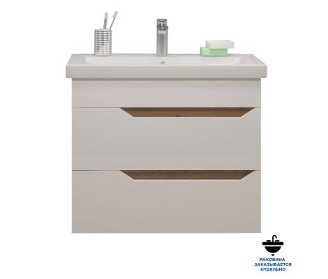 Тумба Liberty №2 80 под умывальник Гремми 80/ Фостер 80/ Como 80) подвесная Eva Gold Тумба Liberty №2 80 под умывальник Гремми 80/ Фостер 80/ Como 80) подвесная Eva Gold