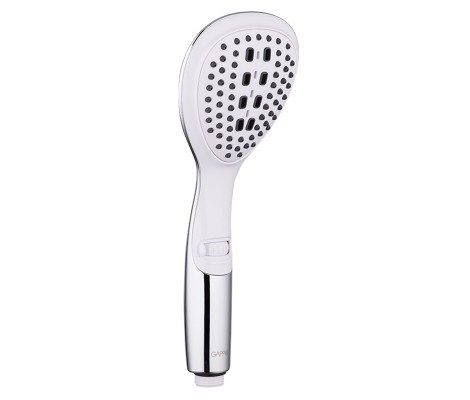 Лейка для душа G25 2 режима белая Gappo