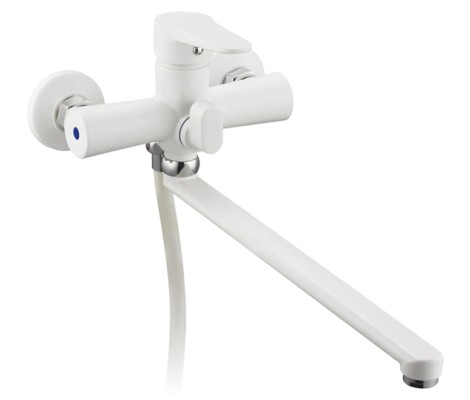 Смеситель для ванны PUD7 146 белый &Oslash;40 Zerix