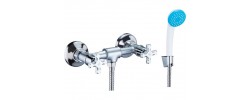 Смеситель д/душа буксовый AKSA BAZ-05-14  хром (10 шт/ящ)