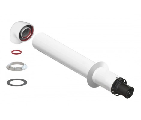 Коаксиальная труба с наконечником 100/60 0,75 м Bosch; Electrolux; Royal Term