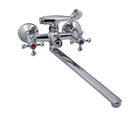 Смеситель для ванны 140 длинный Euro Armata