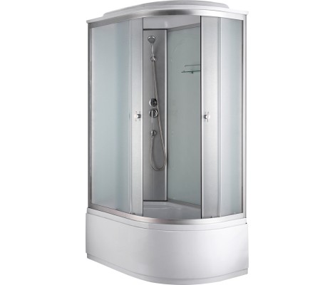 Душевая кабина 717 W L 120 стекло 4мм, высокий поддон Дана