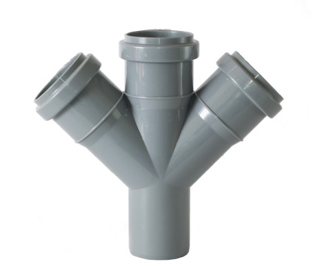 Крестовина 50/50/50/45° Euro Plast Крестовина 50/50/50/45° Euro Plast