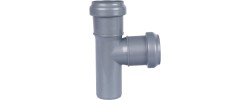 Тройник 50/40/90° Valsir Sinikon