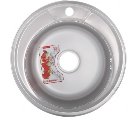 Мойка врезная Z490-06-170D decor Zerix 