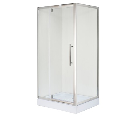Душевое ограждение 976 100 стекло 6мм, с поддоном h13 Дана