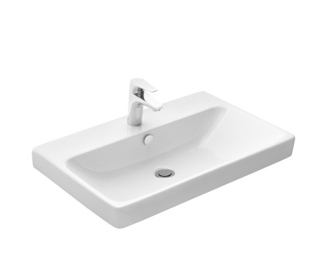 Умывальник мебельный SANTEK Адриана-70 ШВГ 700х170х450 (только для мебели AQUATON)