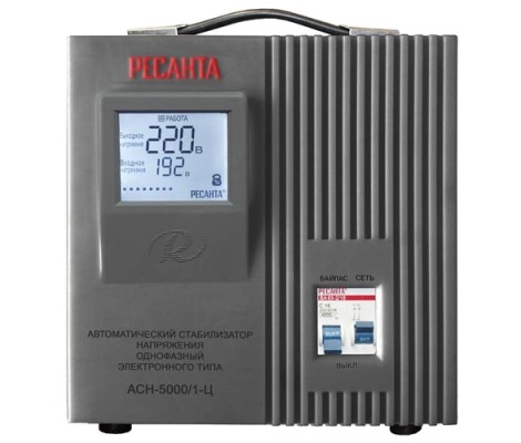 Стабилизатор ACH - 5000/1-Ц 63/6/6 Ресанта