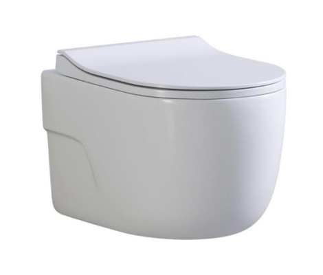 Унитаз подвесной ROTO 012 Tornado, SC, ультратонкое, дюропласт, белый Redo Унитаз подвесной ROTO 012 Tornado, SC, ультратонкое, дюропласт, белый Redo