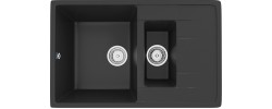Мойка керамогранитная U - 205 - 344 ультра черный Ulgran