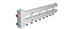 Разделитель гидравлический модульного типа ГРУ + КМГ60 - 5ВН / DIAL STEEL GRM 5х100 Rispa