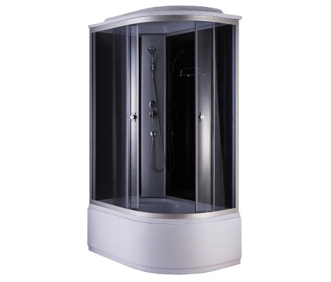 Душевая кабина 717 B L стекло 4мм, высокий поддон Дана