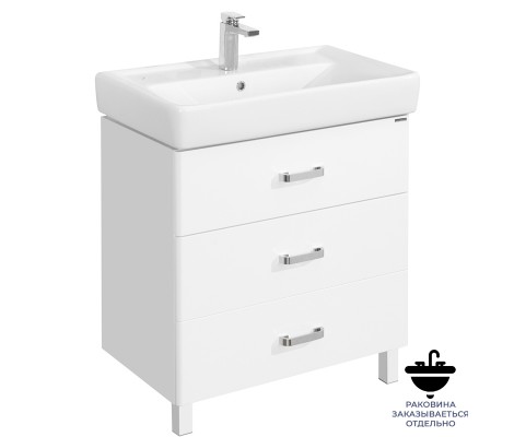 Тумба напольная  60 М Америна Белый (688 x 564 x 442) AQUATON