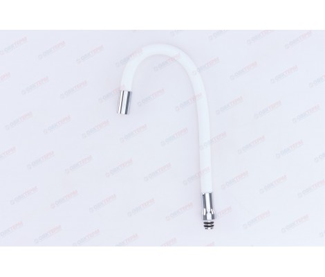 Излив силиконовый белый Champion